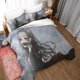 thumbnail image 2 of Dem-on- Kill-er Ne-Zuko An-ime Girl Duvet Cover- Set 100% -Microf-iber Bedding- Sets 3 Pieces- Ultra S-oft Skin-Friendly -Comforter -Cover Se-t, 2 of 5