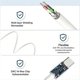 thumbnail image 4 of Auriculares Hightacoo USB‑C con cable, paquete de 2, micrófono y control remoto, 4 of 7