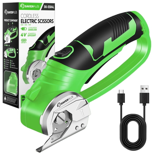 Tijeras eléctricas inalámbricas SakerPlus recargables 4V
