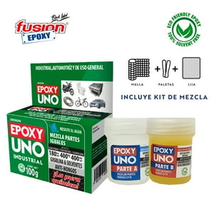 Fusion Epoxy - Pegamento Epoxy Uno Industrial Gel