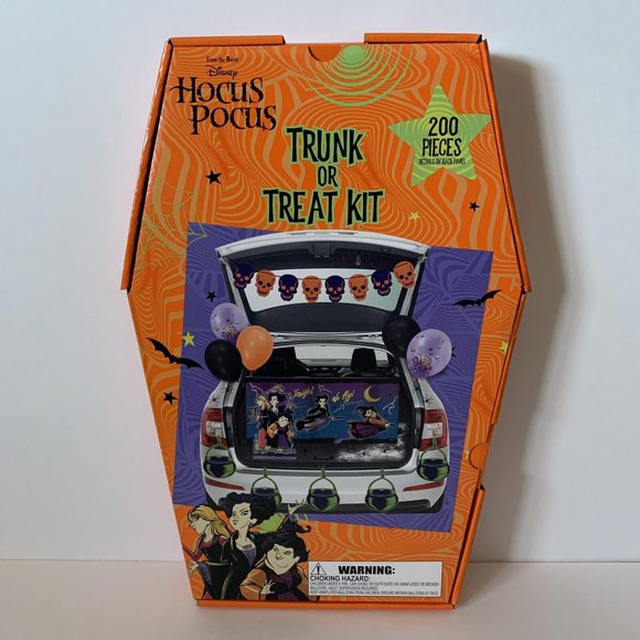 Paquete de Decoración de Fiesta Ruz Hocus Pocus 200 Piezas