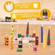 thumbnail image 5 of Kit para hacer velas WcoDusak con láminas de cera de abeja 100% pura, 5 of 7