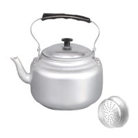 Magideal - Hervidor De Agua Para Estufa, Hervidor De Café, Utensilios De Cocina De Ebullición Rápida, Tetera Multifunción, Tetera Para Año Nuevo, Hogar, Camping, 08 Litros