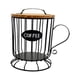 thumbnail image 5 of Soporte Para Cápsulas De Café, Organizador Rústico De Gran Capacidad Para Encimera, Barra De Cocina, L, Negro, 5 of 5