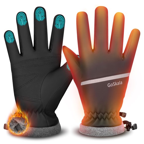 Guantes de invierno GoSkala impermeables, táctiles y térmicos