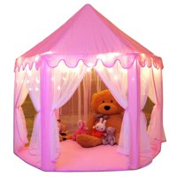 Tienda De Campaña Monobeach Princess Castle Para Niñas, 140 X 135 Cm