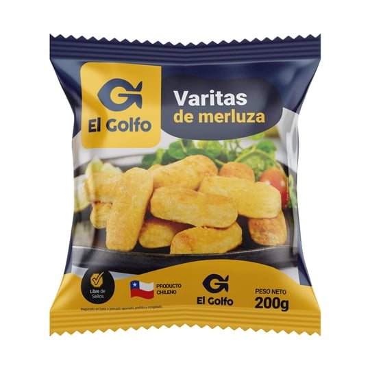 Merluza En Varitas 200 g El Golfo