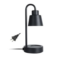 Magideal - Lámpara Calentadora De Velas Eléctrica, Luz De Fusión De Velas, Lámpara De Mesa Regulable, Lámpara De Fusión De Velas Para Dormitorio, Sala De Estudio Negro