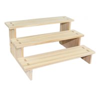 Magideal - Estante Elevador De Exhibición De Madera, Soporte De Exhibición Coleccionable, Decoración Simple, Accesorios De Escaparate Duraderos, Estante De , 3 3 Capas 30Cm