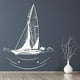 thumbnail image 2 of Decomural Sailboat At Sea Ships Transport WS-17935, 2 of 2