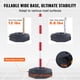 thumbnail image 3 of Traffic Delineator Post Cones VEVOR, cadena ajustable de 8 pies, paquete de 4, 3 of 9