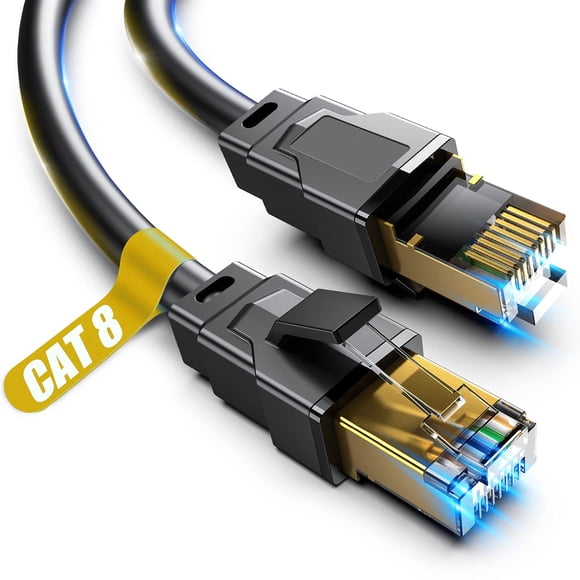 Cable Ethernet Vabogu Cat 8 de 0,9 m, 40 Gbps, blindado