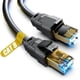 thumbnail image 1 of Cable Ethernet Vabogu Cat 8 de 0,5 m, 40 Gbps, blindado, 1 of 7