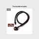 thumbnail image 1 of Pure Natural Tiger's Eye Stone Pendant Necklace - Adjustable Lucky Blessing Beads for Health and Wealth, 1 of 5