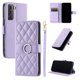 thumbnail image 2 of Funda Acolchada con Anilla y Correa para Samsung Galaxy S21 Slots para Tarjetas Morado, 2 of 5