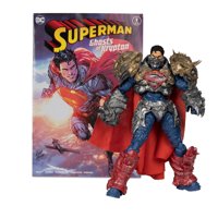 Figura De Acción Mcfarlane Toys Dc Direct Superman 7 Con Cómic