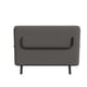 thumbnail image 2 of 46" Wide Folding Sofa Bed 5-in-1 Convertible Chair for Two - 5-Position Adjustable Backrest with Pillow, Space-Saving Sleeper for Living Room, Bedroom & Office (71.6"W x 46"D)(Grey), 2 of 3
