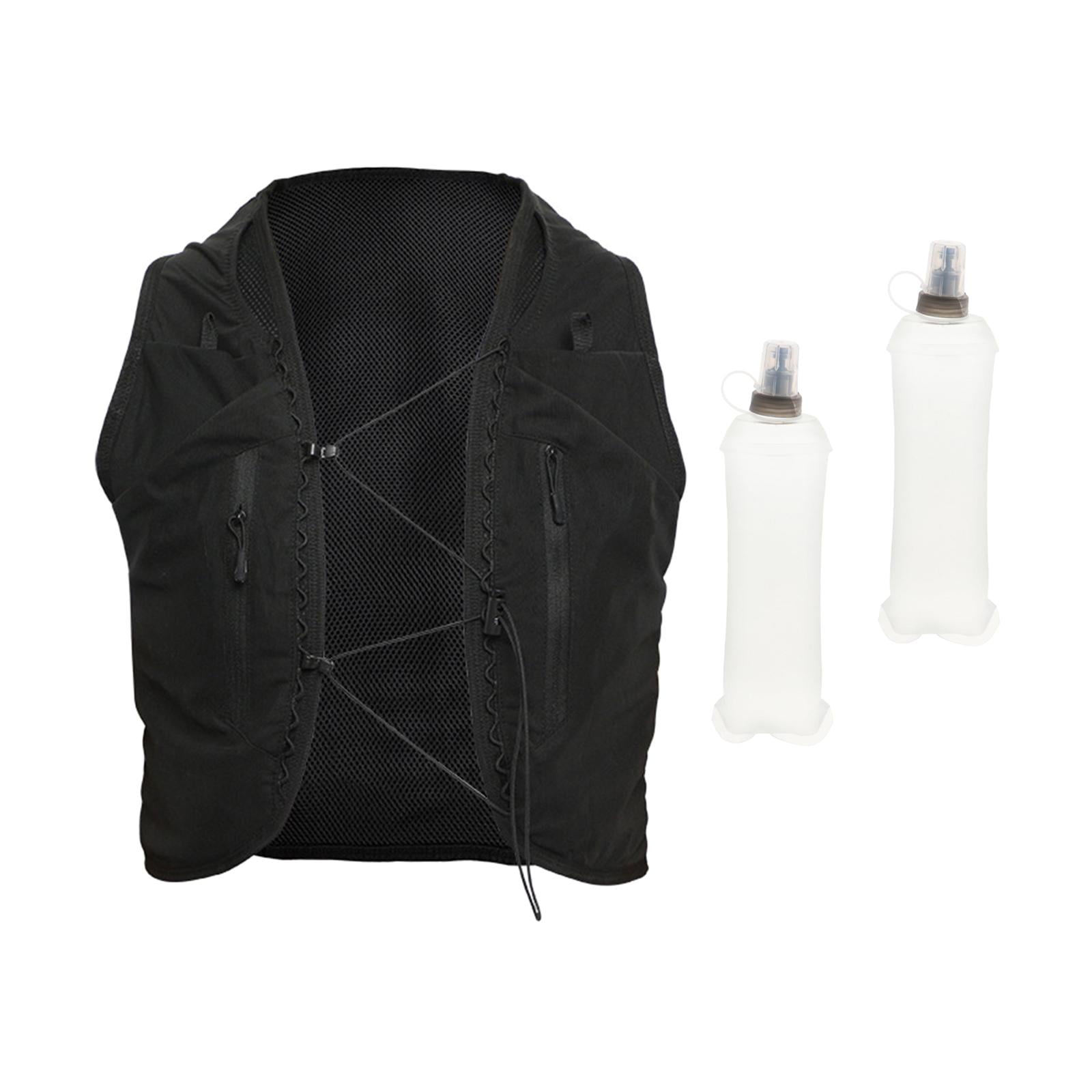 Magideal - Chaleco De Hidratación, Mochila De Hidratación, Mochila Para El Día A Día, Bolsa Para Deportes Al Aire Libre, Múltiples Bolsillos, Bolsa De Agua, Acce M