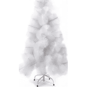 Geneerico - Árbol Navidad Pino 210Cm Arbol Pascua Decoracion Navideña Blanco