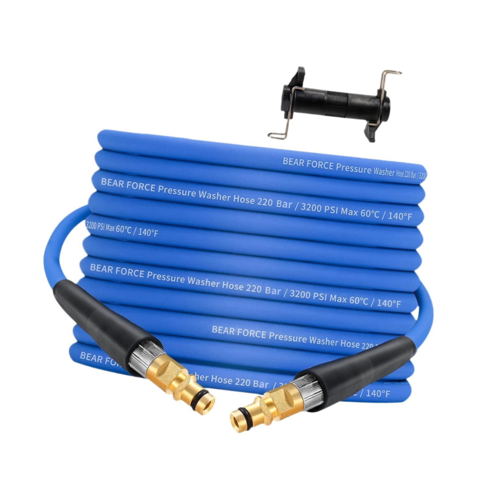 Ioensy - Manguera De Hidrolavadora De 32,8 Pies Con Rosca M22 Para Limpieza De Entradas Y Ventanas De Coche.