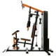 thumbnail image 2 of Home Gym Multifuncional Centurfit Fitness Peck Deck Piernas Estructura Negro Tapizado Negro, 2 of 8