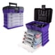 thumbnail image 1 of Caja de almacenamiento y herramientas Stalwart, organizador duradero con 4 cajones, 1 of 3