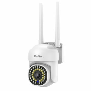 Cámara Seguridad Kolke Ptz 2Mp Visión Nocturna Color Audio
