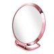 thumbnail image 2 of Espejo De Sobremesa Plegable De Viaje Portátil, Espejo De Soporte Para Maquillaje, Ovalado Rosa, 2 of 5