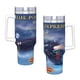 thumbnail image 4 of El Expreso Polar Vaso aislado de acero inoxidable con asa, diseño temático, regalo para familia, amigos y fans; incluye pajita y encaja en el portavasos estándar, 40 oz, 4 of 6