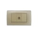 thumbnail image 1 of Conector RJ-11 Telefóno Dorado A83-P06, 1 of 2