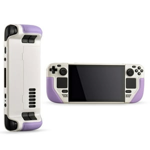 Funda Soporte Aaronmei Para Steam Deck Morado Blanco