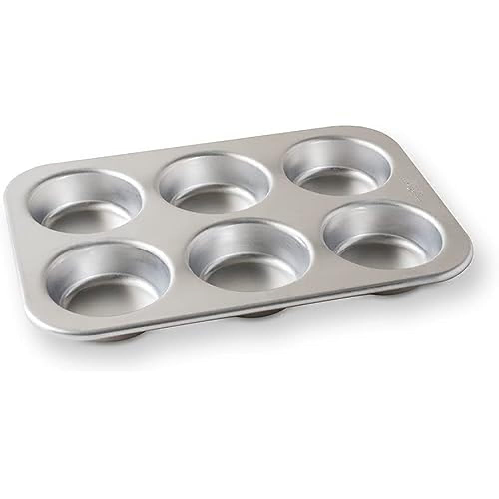 Molde Para Muffins Nordic Ware Naturals Jumbo Para Cafetería, 6 Cavidades