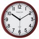 thumbnail image 2 of Reloj Pared 22 cm Rojo Circular Plastico, 2 of 5