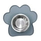 thumbnail image 4 of Cuenco Para Perros Y Gatos Contenedor De Comida Gatito Cuenco De Agua Estable Plato De Comida Para Mascotas Cuenco Para Perros Gris, 4 of 5