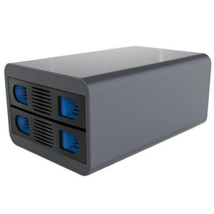 Carcasa Usb 3.0 Externa Io Crest Sy-Enc50124 De 2 Bahías