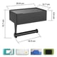thumbnail image 2 of Soporte porta rollo Papel higienico Norplat Confort y wipes, 2 of 3