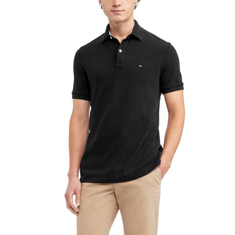 Polo Tommy Hilfiger De Piqué De Algodón De Manga Corta Para Hombre