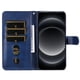 thumbnail image 4 of Funda con Cremallera para OnePlus 13R 5G, Carcasa Cartera de Cuero PU con Soporte y Tarjetero, 4 of 5
