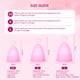 thumbnail image 4 of Copa menstrual TELEWEE de silicona 30 ml/75 ml, 4 of 6