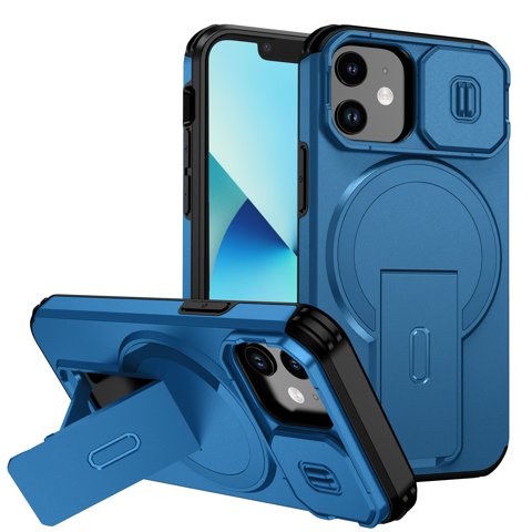 Funda Foxdock Para Iphone 13 Mini – Magnética Antigolpes Con Soporte Y Protección Doble