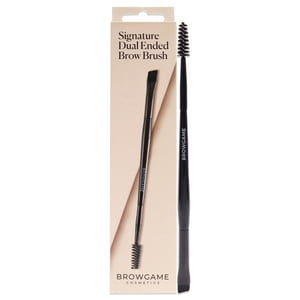 Browgame - Pincel Para Cejas De Doble Punta Exclusivo De Para Mujer - Pincel