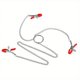 thumbnail image 1 of 1pc Adult BDSM Erotic Temptation: 3-Headed Long Chain Metal Nipple Clip - Perfect Alternative Toys for Female Nipple Play!, 1 of 3