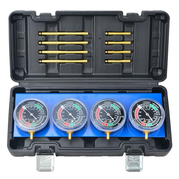 Kit Sincronizador de Carburador Prokomon con 4 Manómetros para 2/4 cilindros