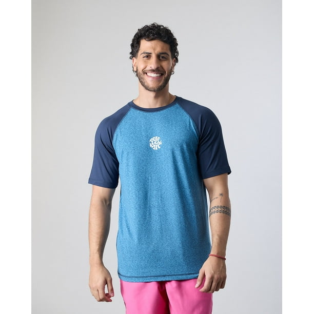 Polera Filtro UV manga corta Raglan XV1767 Polemic