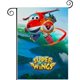 thumbnail image 1 of Super Wings-bandera de jardín temática. Regalo perfecto para fans, amigos y familiares, ideal para actividades al aire libre y decoración de fiestas.28CM*45CM, 1 of 5