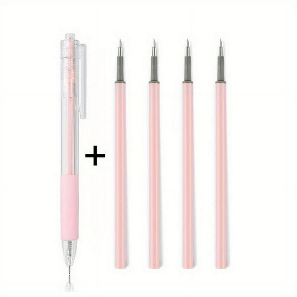 Get Creative with our 5pcs/6pcs Art Utility Knife Pen Set for Stickers Scrapbooking Cutting Tool in an Express Box Knife Packaging - Perfect for School and DIY Craft Supplies!