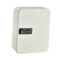 Ioensy - Caja De Llaves De Seguridad Para Gabinete De Llaves, Caja De Bloqueo De Llaves Que Ahorra Espacio Para Pared De Gabinete De Hoteles