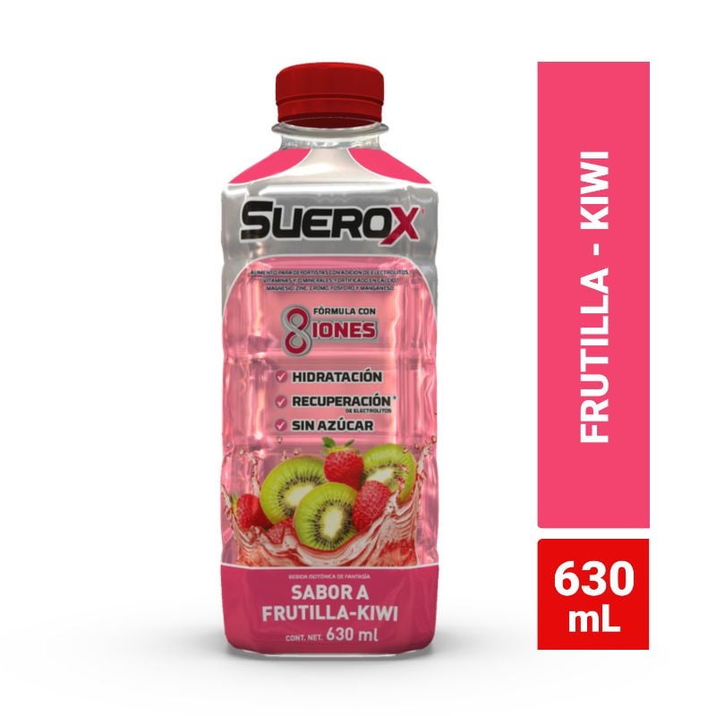 Suerox - Bebida Hidratante Frutilla Botella