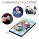 thumbnail image 4 of Sanrio Porta Pasaporte y Cartera de Viaje Premium de Cuero PU, Funda de Pasaporte Bloqueo RFID con Ranuras para Tarjetas de Crédito, Estuche para Libro de Pasaporte para Familia 10cm × 15cm, 4 of 6