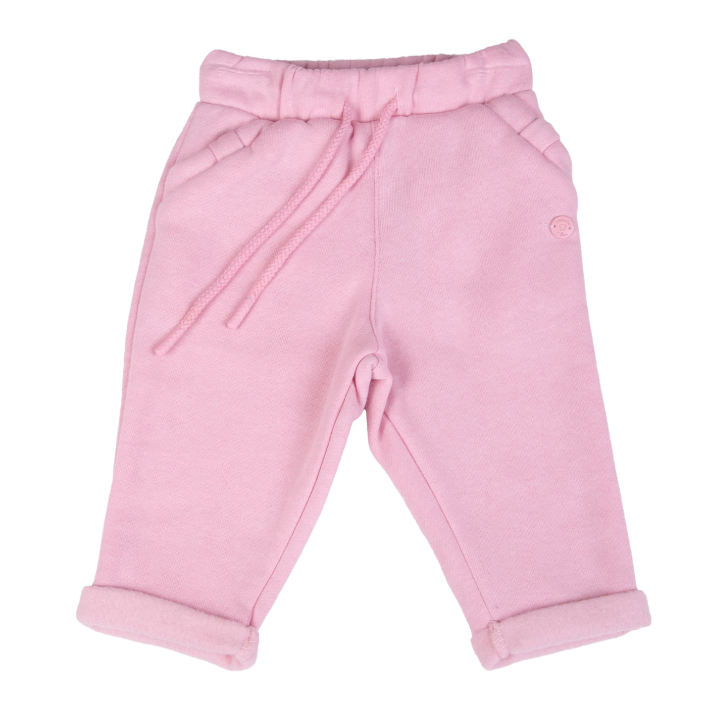 Pantalón Buzo Bebé Niña Rosado Pillin